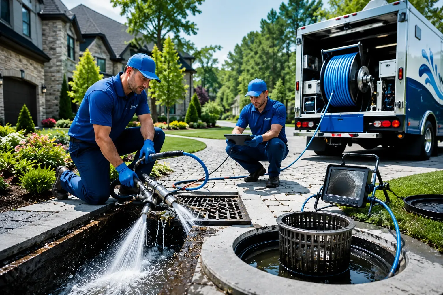 Local outdoor drain cleaning professionals in Milledgeville, IL