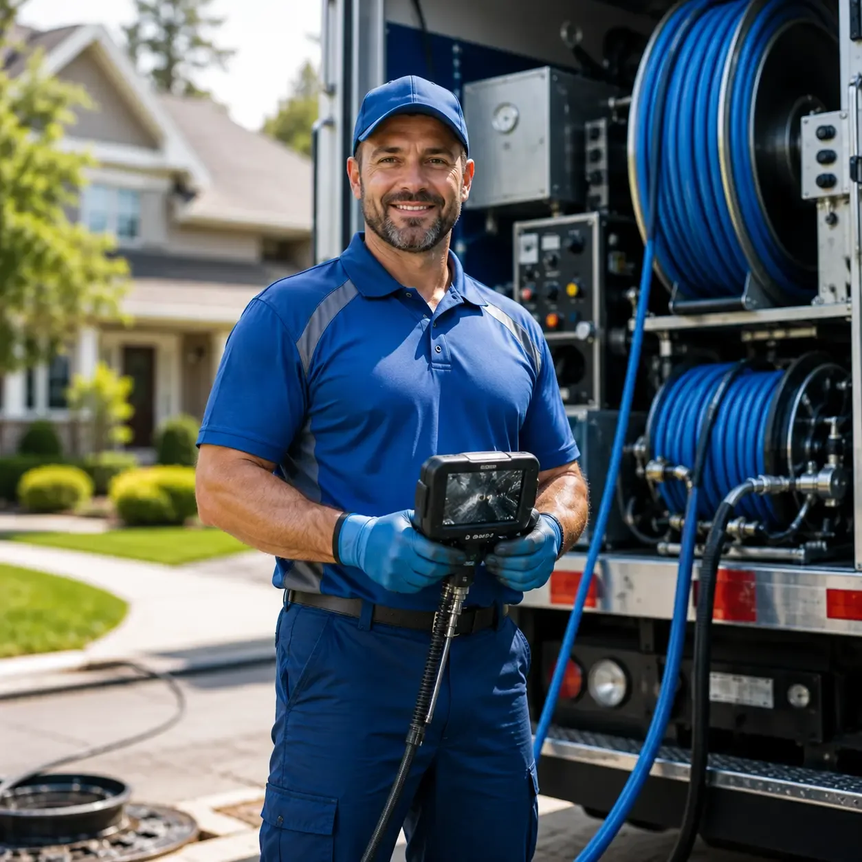 Local outdoor drain cleaning specialists in Milledgeville, IL